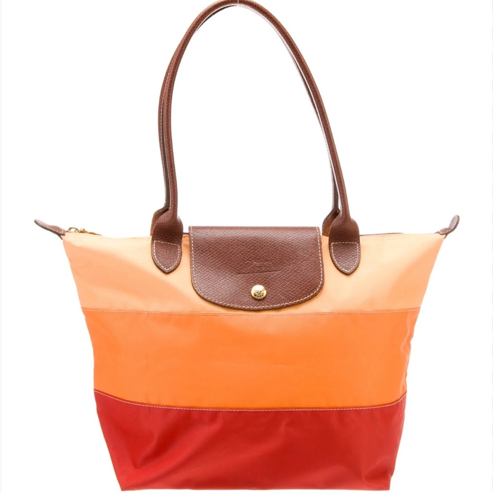 Longchamp Tri-Color Tote Bag